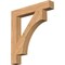 Ekena Millwork Westlake Block Smooth Bracket, Western Red Cedar, 5 1/2"W x 38"D x 42"H BKT06X38X42WTL05SWR - alternate 1